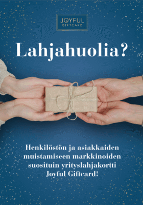 Lahjakortti henkilöstölle